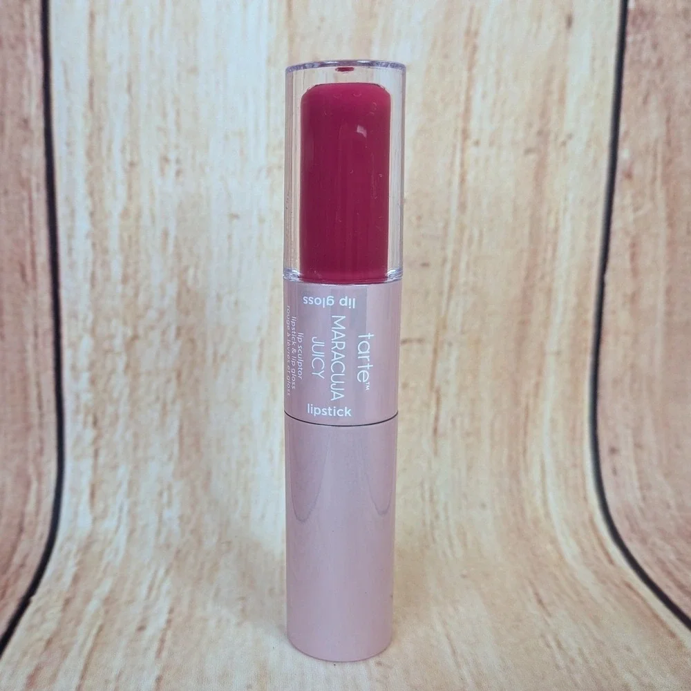Tarte Maracuja Juicy Lipstick & Lip Gloss Duo Bold Berry Lip Scuptor